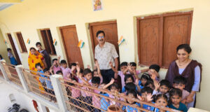 आकार एकेडमी स्कूल के बच्चों की सराहनीय पहल