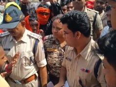 युवकों की मौत पर गुस्सा फूटा, परिजनों ने शव सड़क पर रखकर लगाया जाम