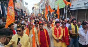 जय परशुराम के जयघोष से गुंजायमान हुआ शहर