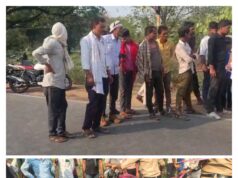 टीकमगढ़ चौबीस घंटे में हुआ दूसरा बढ़ा हादसा, पसरा सन्नाटा ट्रक की चपेट में आए बाईक चालक समेत दो की दर्दनाक मौत