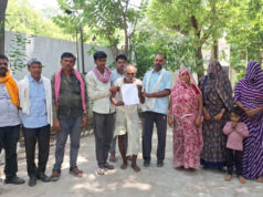 जमीन विवाद को लेकर कुल्हाड़ी और लाठियों से जानलेवा हमला, पीडि़त ने एसपी से लगाई न्याय की गुहार